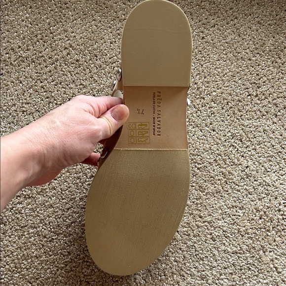 Tan Studded Sandals - Picture 4 of 6